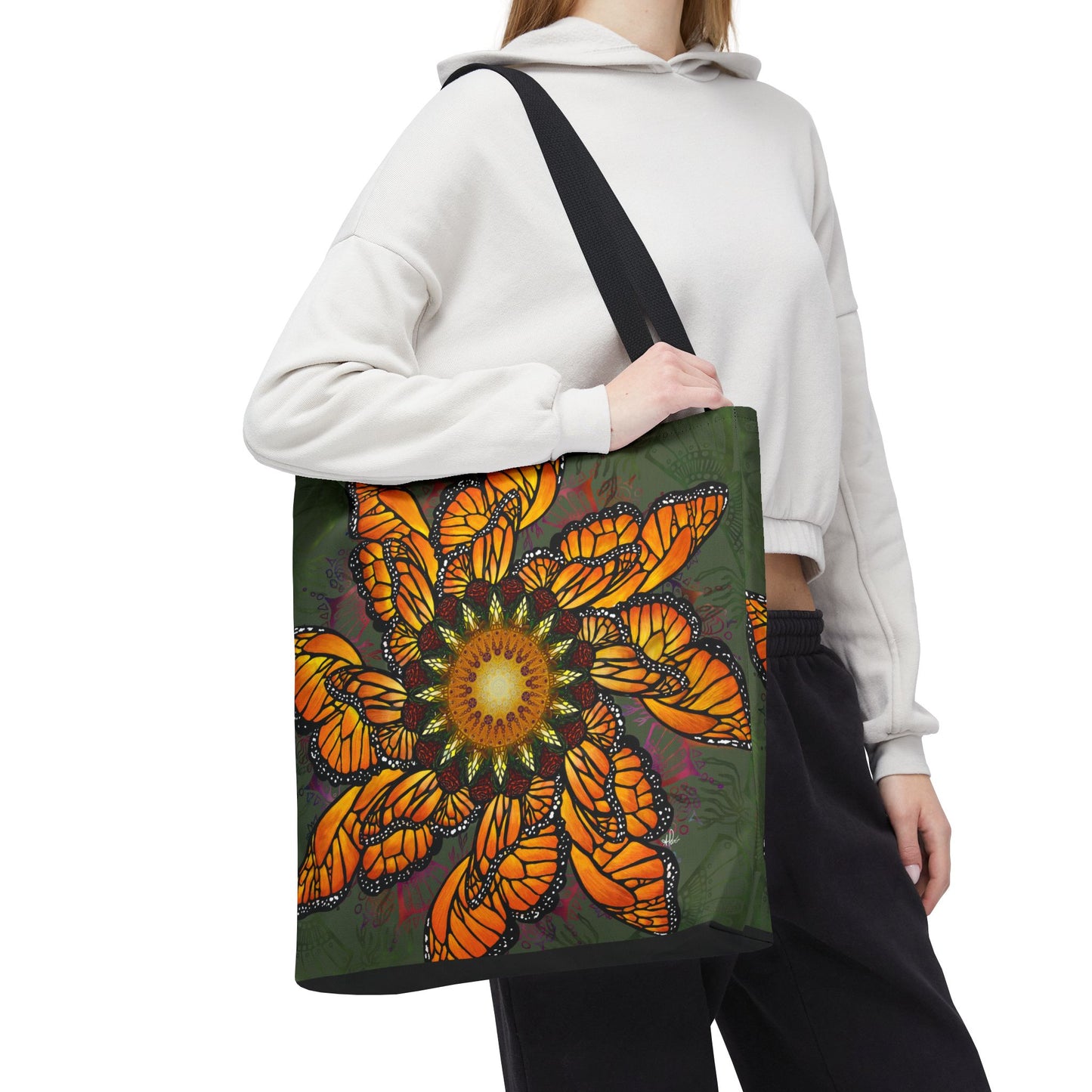 Pacio, Adam - Monarch Butterfly Mandala - Tote Bag
