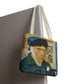 Van Gogh, Vincent - Self Portrait with Bandaged Ear (1889) - Tote Bag