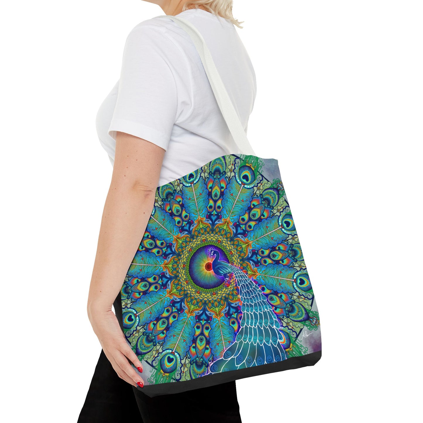 Pacio, Adam - Melek Taus Mandala - Tote Bag