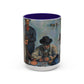 Cézanne, Paul - The Card Players (1892) - Colorful Accent Mugs
