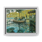 Monet, Claude - La Grenouillere (1869) - Matte Canvas, Framed