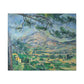 Cézanne, Paul - Mont Sainte-Victoire with Large Pine (1887) - Canvas Block, unframed