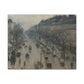 Pissarro, Camille - Boulevard Montmartre, Winter Morning (1897) - Canvas Block, unframed