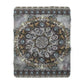 Pacio, Adam - Memento Mori Mandala - Sherpa Fleece Blanket