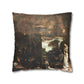 Courbet, Gustave - The Painter’s Studio (1855) - Suede Square Pillowcase