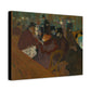 Lautrec, Henri - At the Moulin Rouge (1892) - Canvas Block, unframed