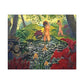 Ranson, Paul - The Lotus Bather (1906) - Canvas Block, unframed