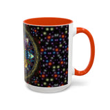 Mystic Jewel Mandala - Colorful Accent Mugs