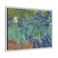 Van Gogh, Vincent - Irises (1889) - Matte Canvas, Framed