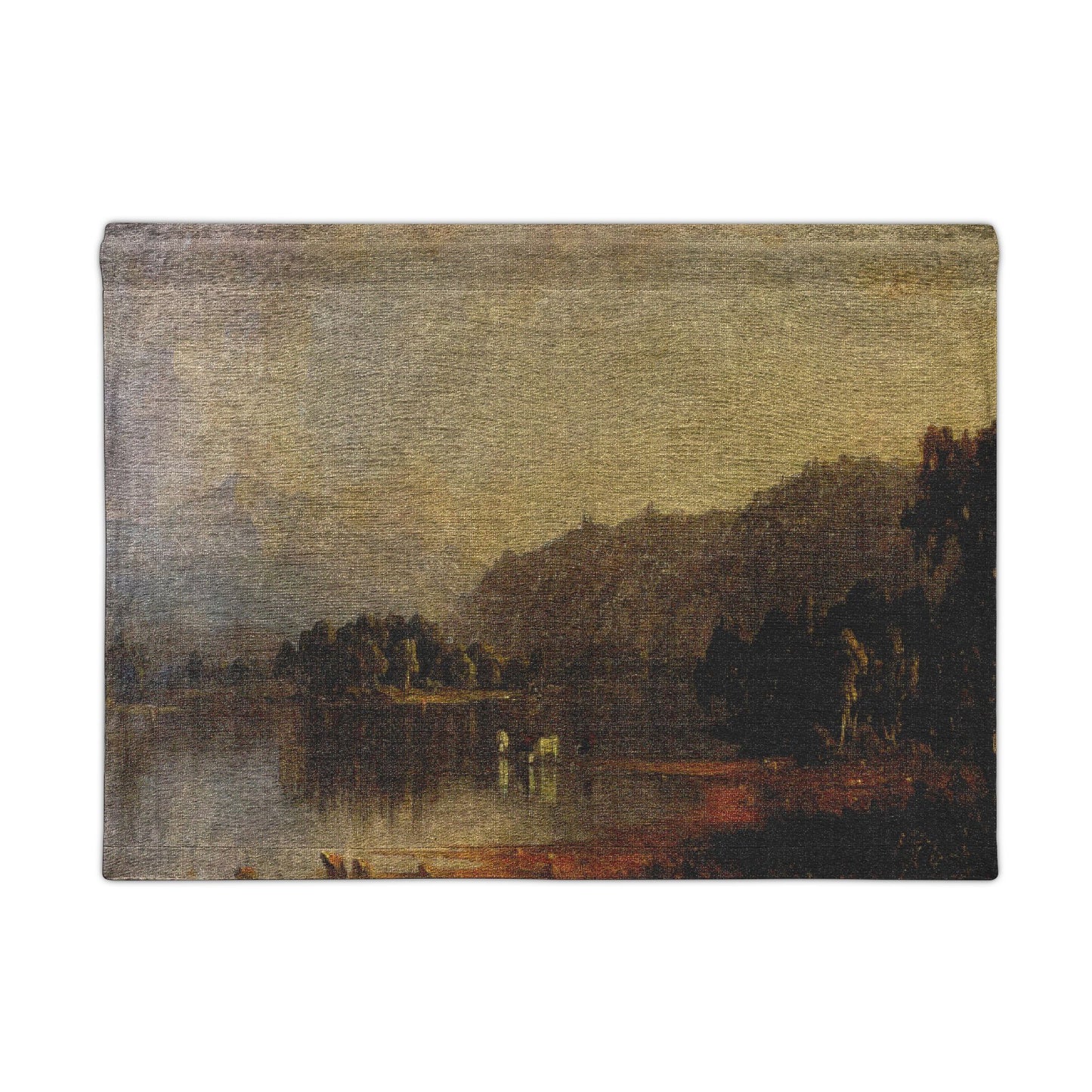 Gifford, Sanford Robinson - Mount Washington from the Saco  (1858) - Woven Wall Tapestry