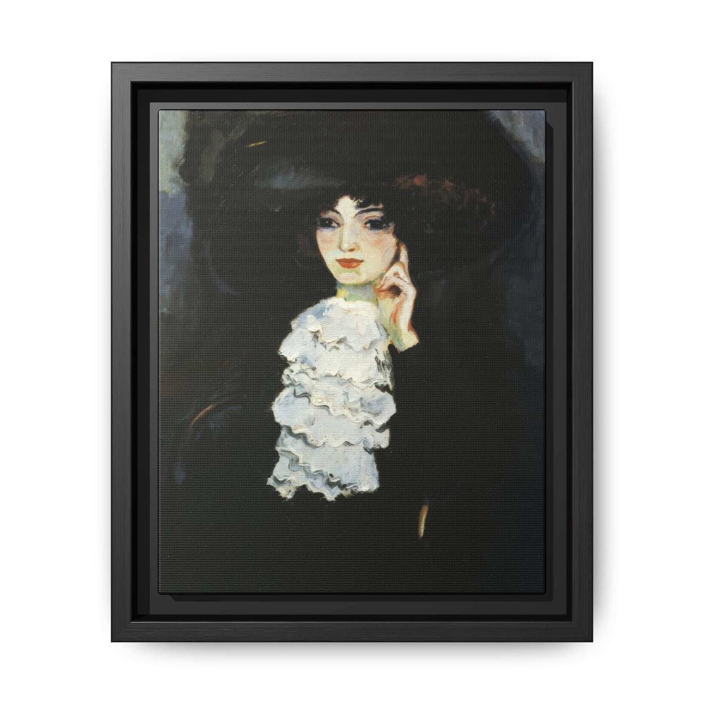 Van Dongen, Kees - Woman with Frill (1905) - Matte Canvas, Framed