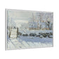 Monet, Claude - The Magpie (1868) - Matte Canvas, Framed