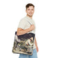 Courbet, Gustave - The Stone Breakers (1850) - Tote Bag