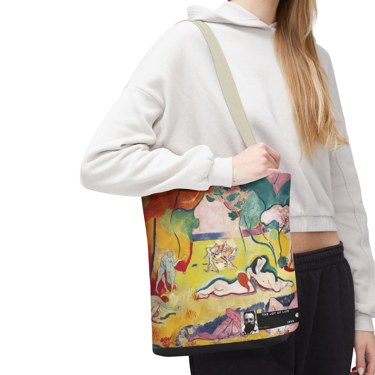 Matisse, Henri - The Joy of Life (1905) - Tote Bag