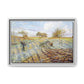 Pissarro, Camille - Hoarfrost (1873) - Matte Canvas, Framed