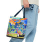 Derain, André - Mountains at Collioure (1905) - Tote Bag