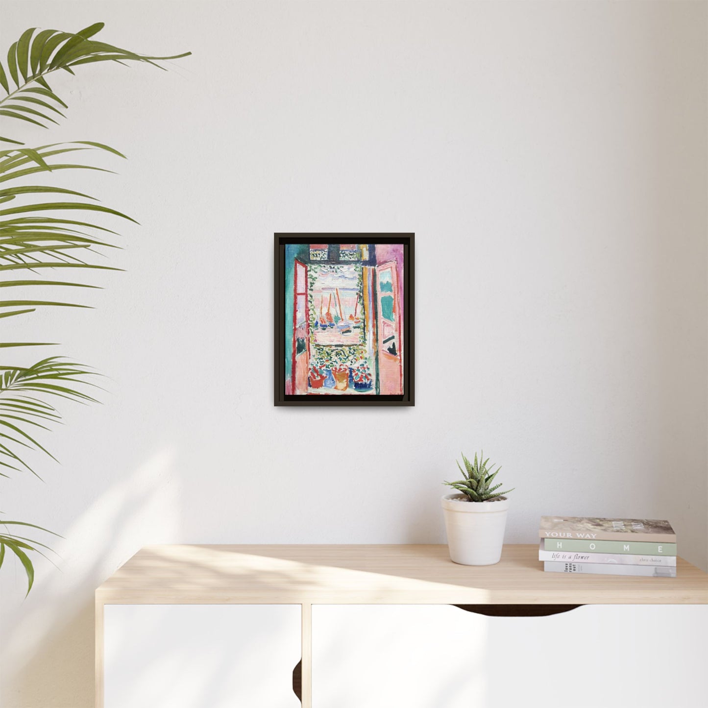 Matisse, Henri - Open Window, Collioure (1905) - Matte Canvas, Framed