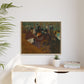 Toulouse-Lautrec, Henri - At the Moulin Rouge (1892) - Matte Canvas, Framed