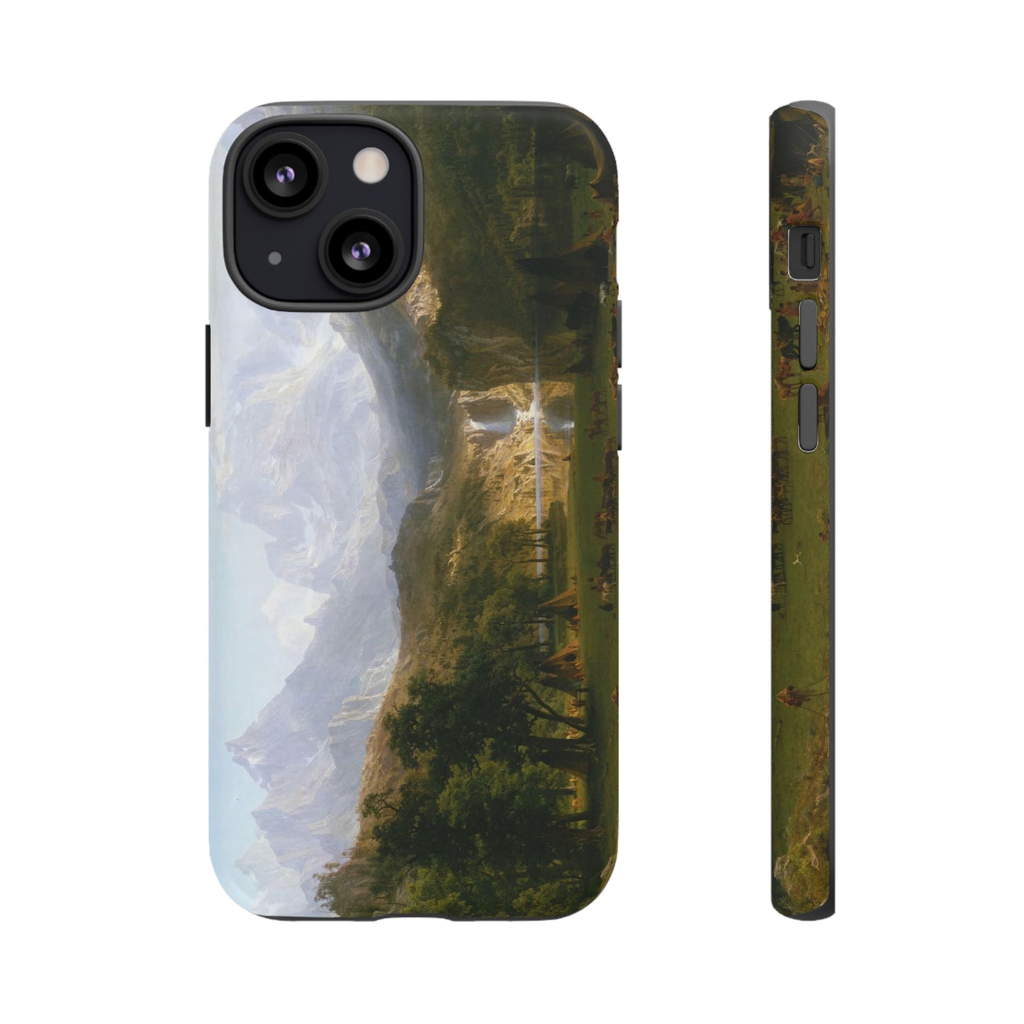 Bierstadt, Albert - The Rocky Mountains, Lander’s Peak (1863) - Tough Phone Cases