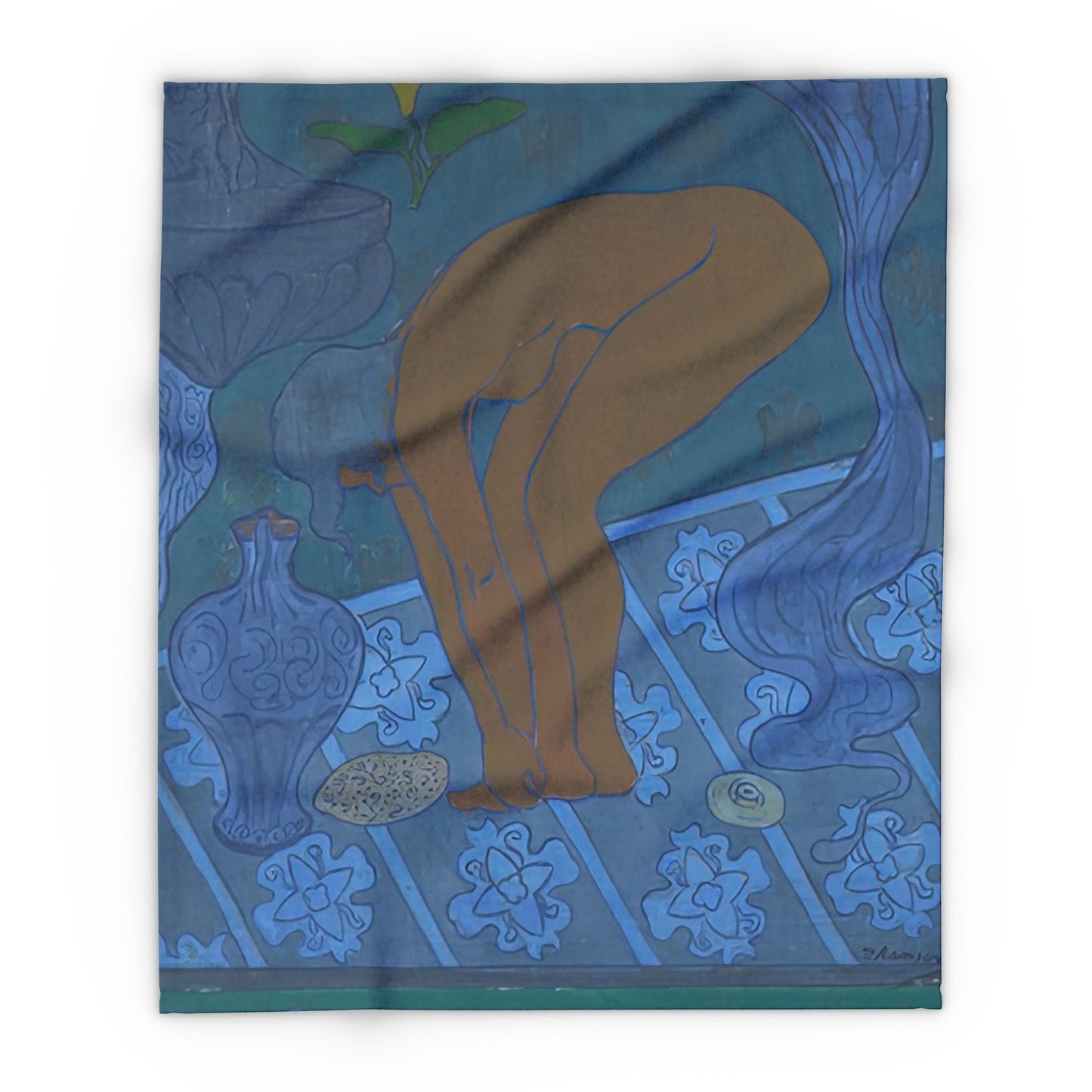 Ranson, Paul - The Blue Bather (1891) - Arctic Fleece Blanket
