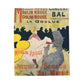 Toulouse-Lautrec, Henri - Moulin Rouge - La Goulue (1891) - Velveteen Plush Blanket