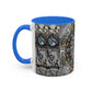 Pacio, Adam - Memento Mori Mandala - Colorful Accent Mugs