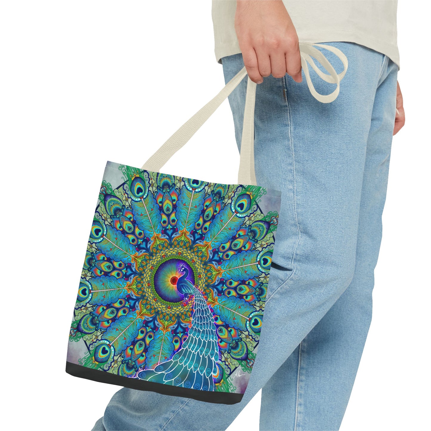 Pacio, Adam - Melek Taus Mandala - Tote Bag