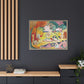 Matisse, Henri - The Joy of Life (1905) - Matte Canvas, Framed