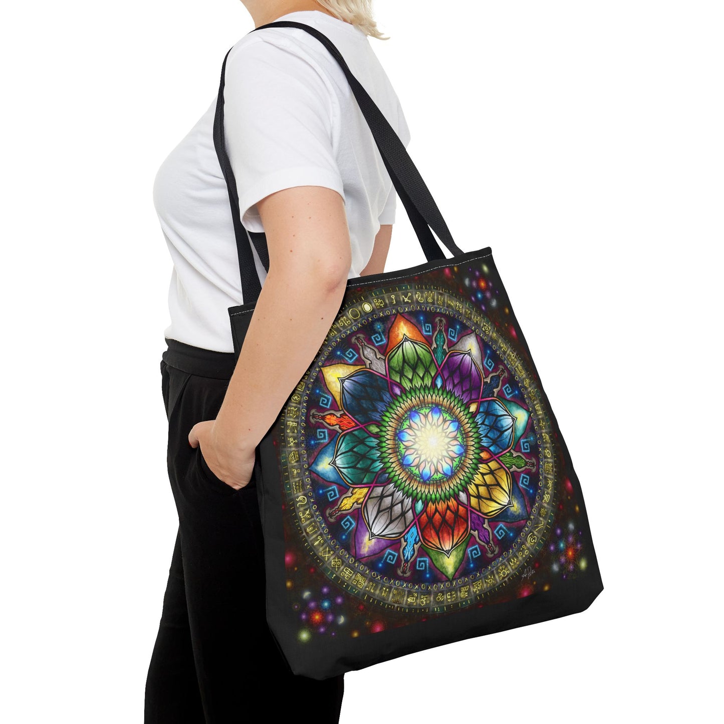 Mystic Jewel Mandala - Tote Bag