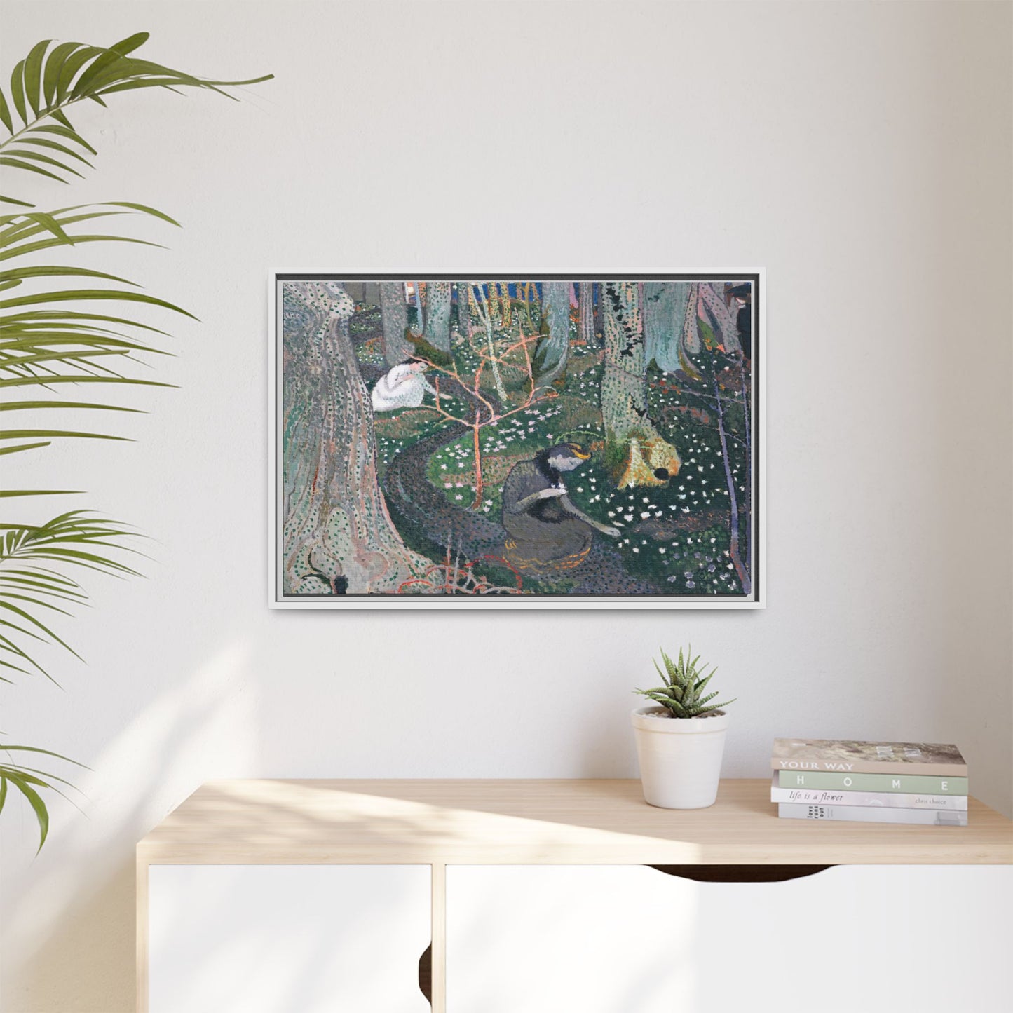 Denis, Maurice - April (1892) - Matte Canvas, Framed