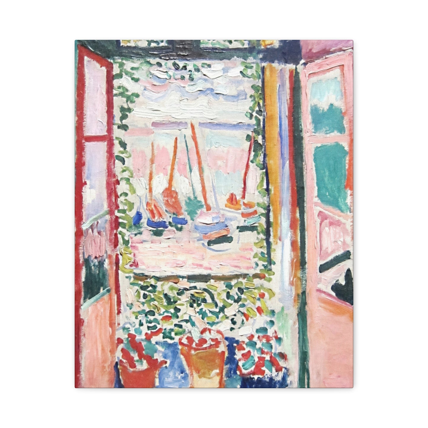 Matisse, Henri - Open Window, Collioure (1905) - Canvas Block, unframed