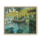 Monet, Claude - La Grenouillere (1869) - Matte Canvas, Framed