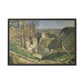 Cézanne, Paul - The House of the Hanged Man, Auvers-sur-Oise (1874) - Matte Canvas, Framed