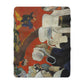 Gauguin, Paul - Vision of the Sermon (Jacob Wrestling with the Angel) (1888) - Sherpa Fleece Blanket