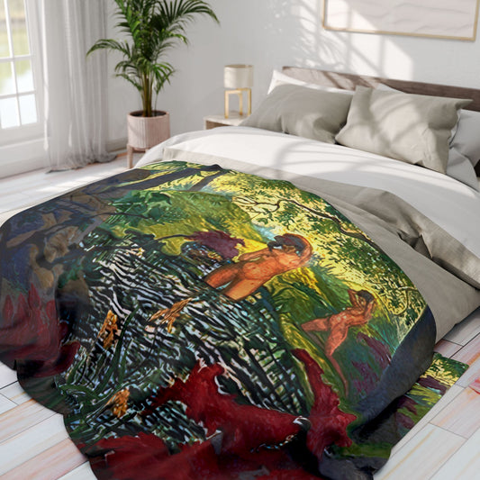 Ranson, Paul - The Lotus Bather (1906) - Arctic Fleece Blanket