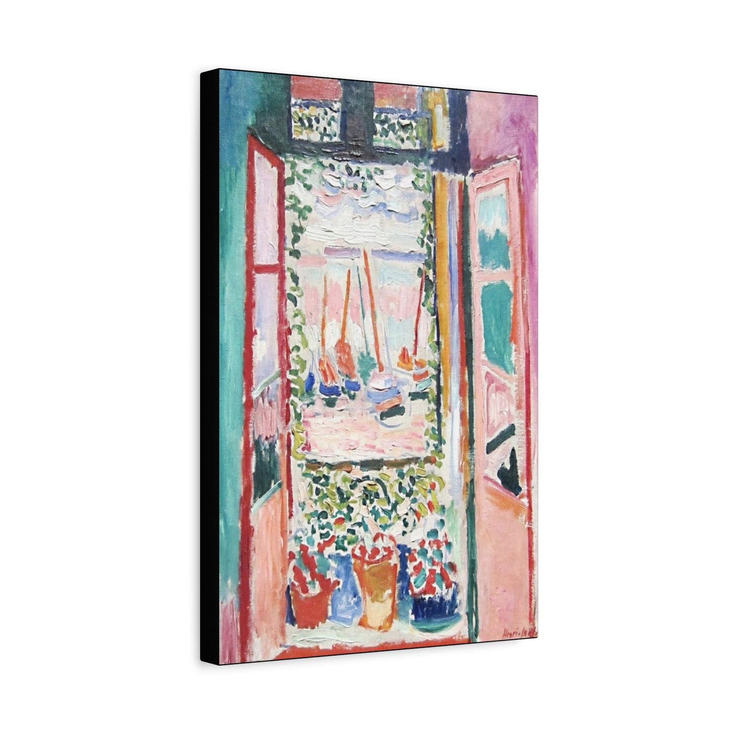 Matisse, Henri - Open Window, Collioure (1905) - Canvas Block, unframed