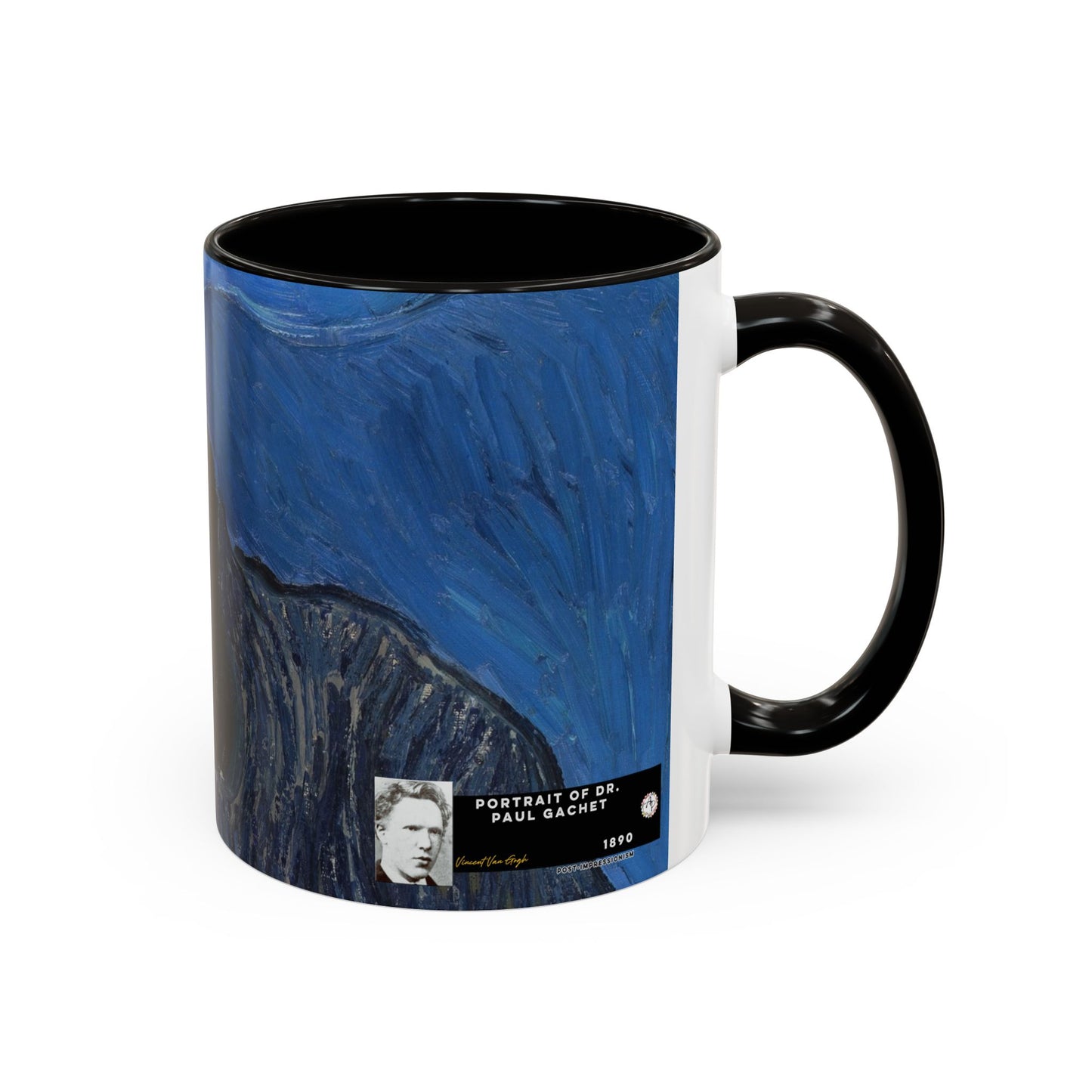 Van Gogh, Vincent - Portrait of Dr. Paul Gachet (1890) - Colorful Accent Mugs