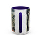 Cézanne, Paul - A Modern Olympia (1874) - Colorful Accent Mugs