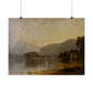Gifford, Sanford Robinson - Mount Washington from the Saco  (1858) - Satin Posters