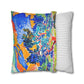 Derain, André - Mountains at Collioure (1905) - Suede Square Pillowcase