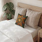 Pacio, Adam - Monarch Butterfly Mandala - Poly Velvet Pillow