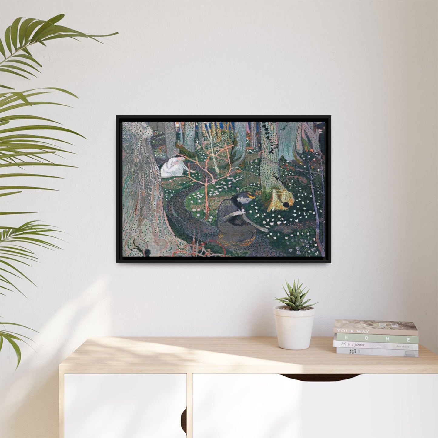 Denis, Maurice - April (1892) - Matte Canvas, Framed