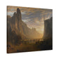 Bierstadt, Albert - Looking Down Yosemite Valley (1865) - Canvas Block, unframed