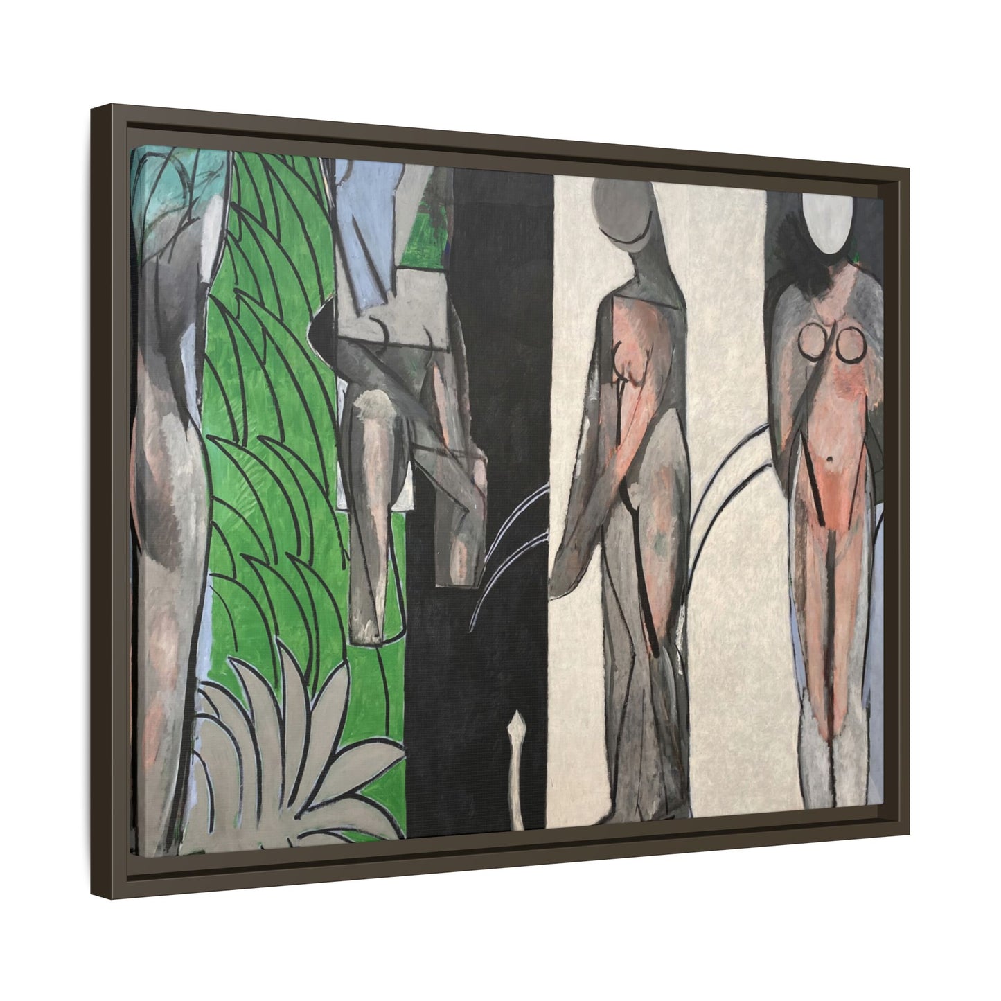 Matisse, Henri - Bathers by a River (1917) - Matte Canvas, Framed