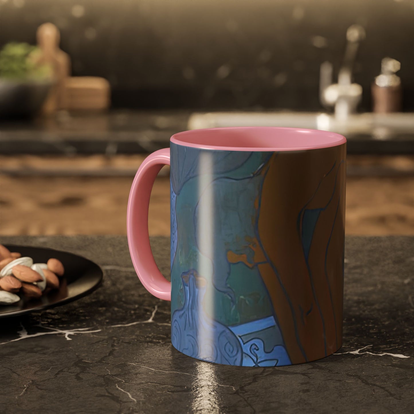 Ranson, Paul - The Blue Bather (1891) - Colorful Accent Mugs