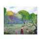 Ranson, Paul - Picking Flowers (1890) - Canvas Block, unframed