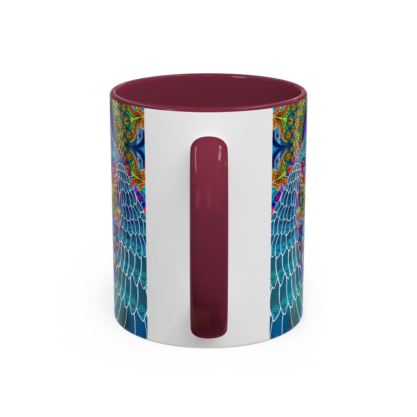 Pacio, Adam - Melek Taus Mandala - Colorful Accent Mugs