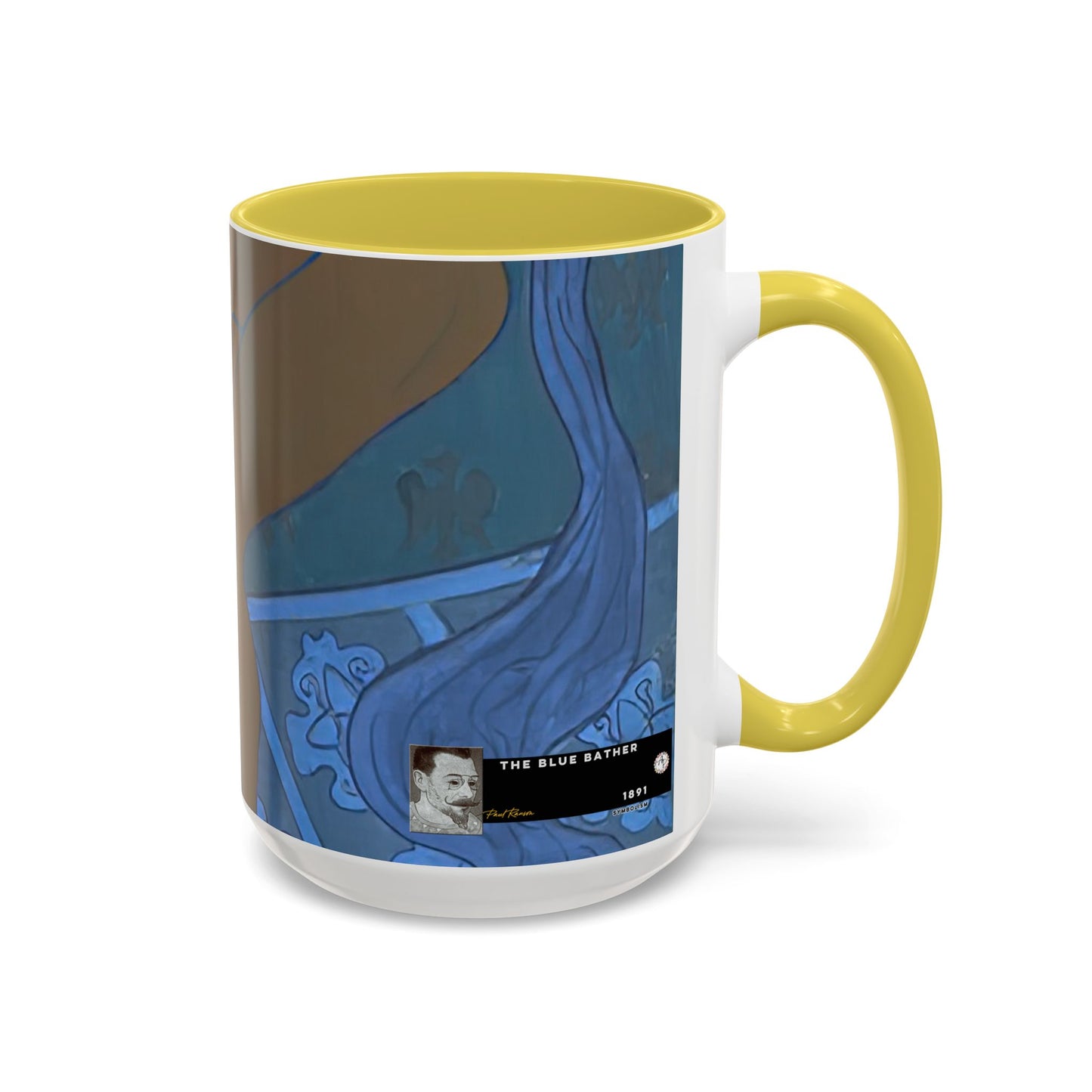 Ranson, Paul - The Blue Bather (1891) - Colorful Accent Mugs