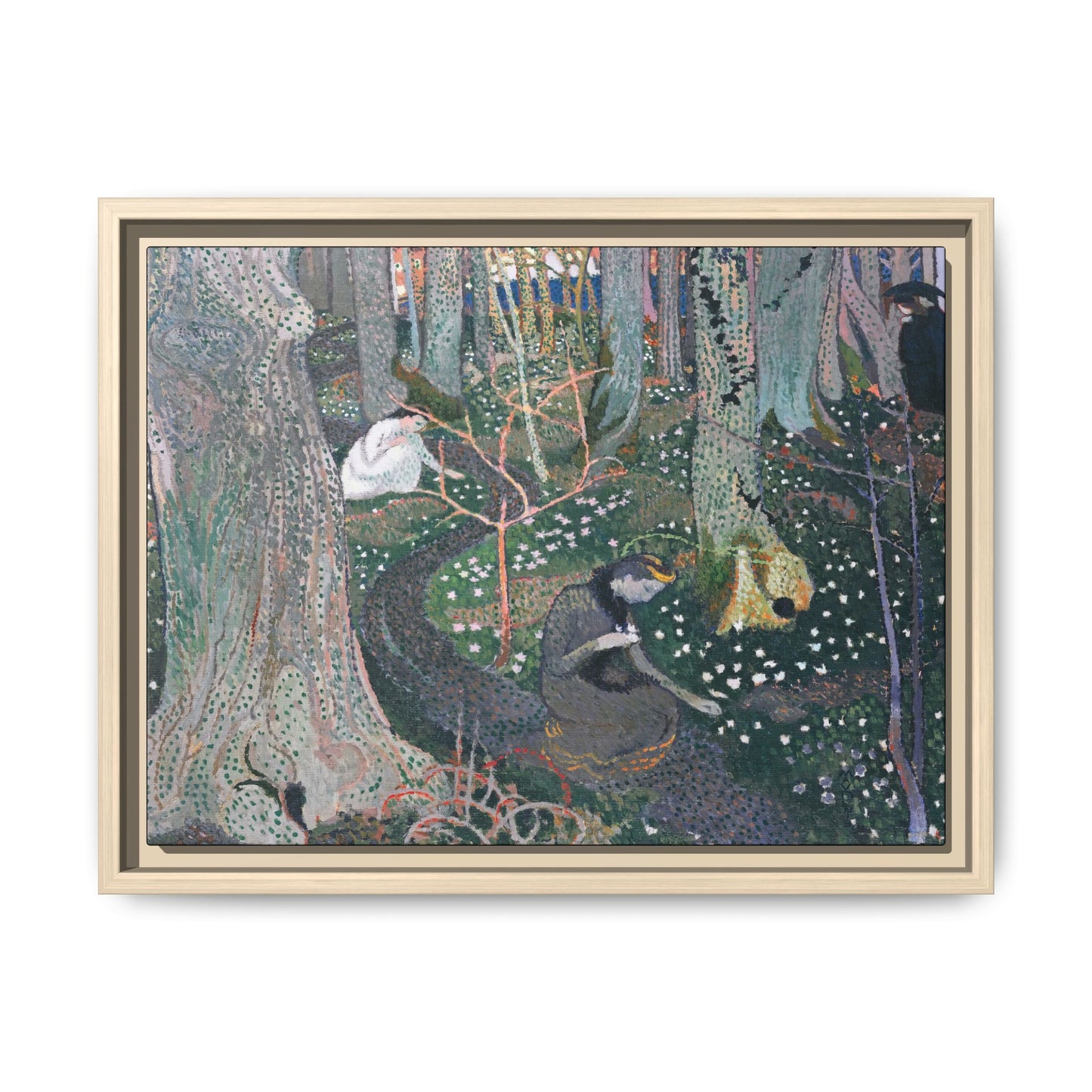 Denis, Maurice - April (1892) - Matte Canvas, Framed