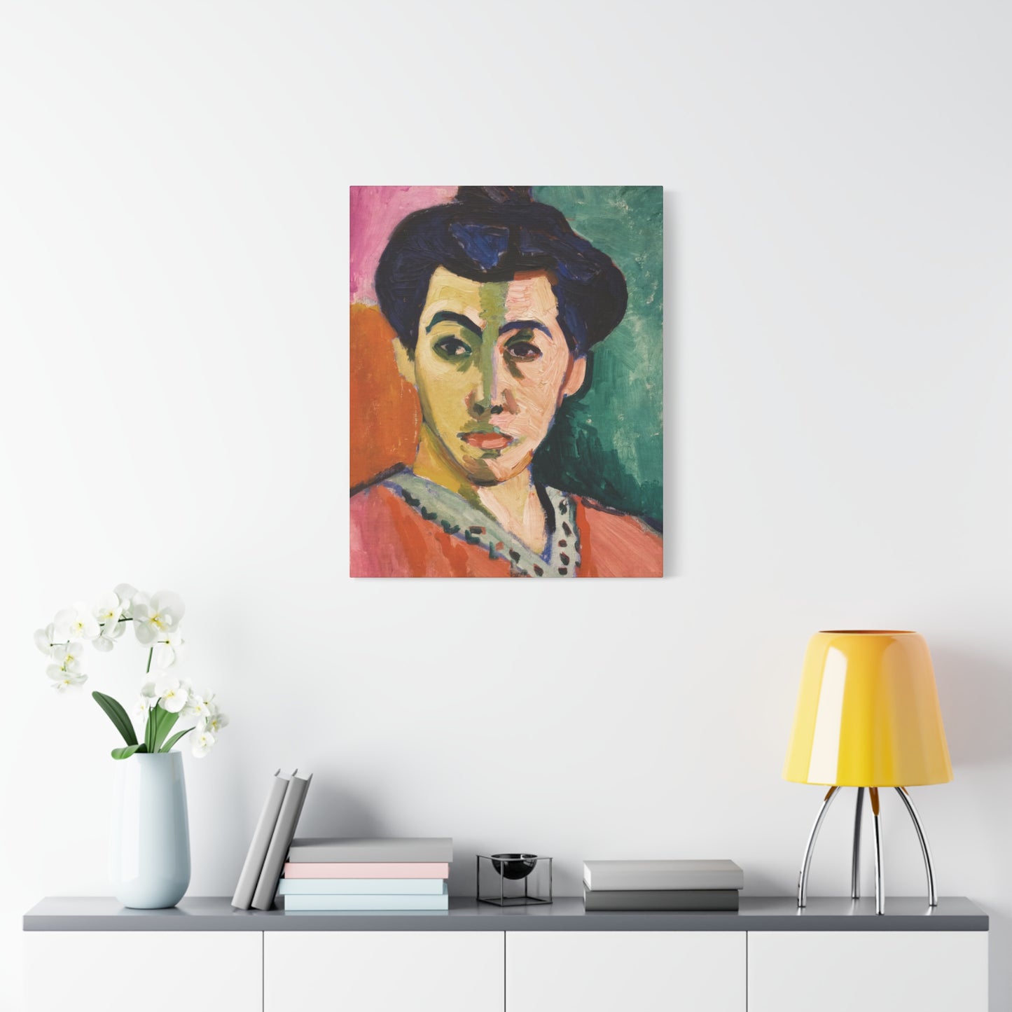 Matisse, Henri - The Green Stripe (1905) - Canvas Block, unframed